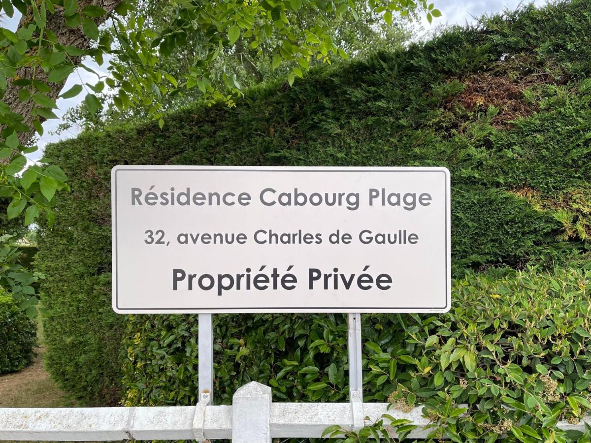 Cabourg Plage A 200M Plage Ngoại thất bức ảnh