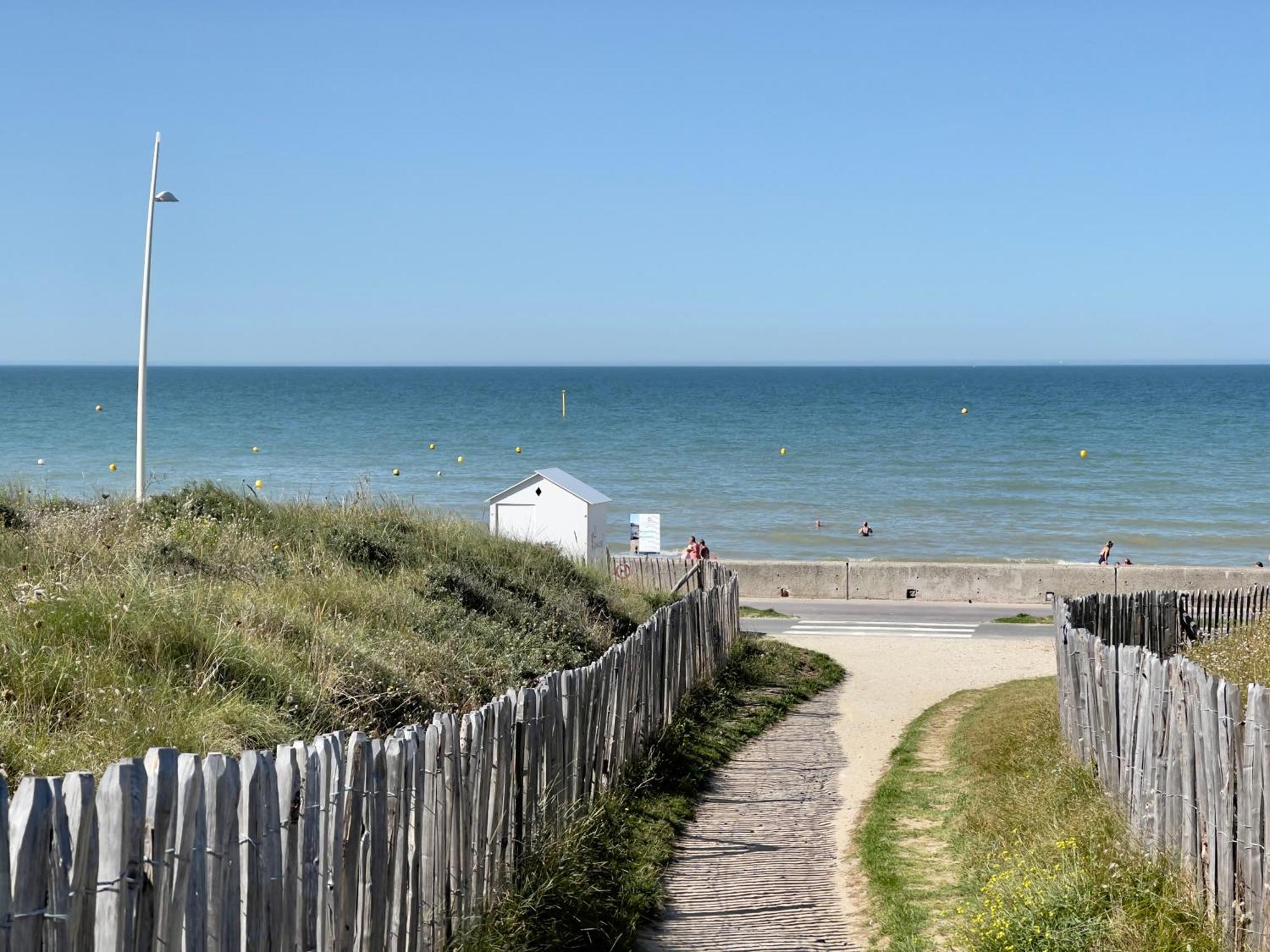 Cabourg Plage A 200M Plage Ngoại thất bức ảnh